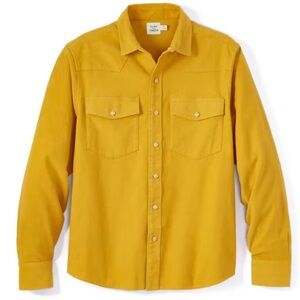 Men's FLINT AND TINDER MOLESKIN WESTERN SHIRT